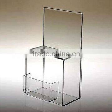 Acrylic suggestion box / Acrylic luckydraw box / acrylic donation box