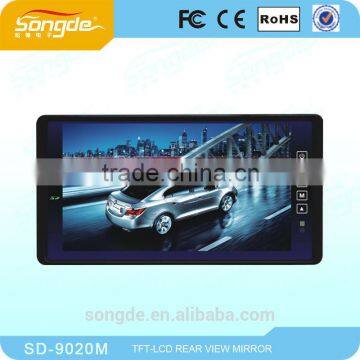 9 Inch TFT LCD Widescreen Auto Car Parking Rear Viem Mirror Monitor Rearview Reverse Monitor