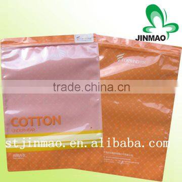 New design bottom gusset clothes bags for packing
