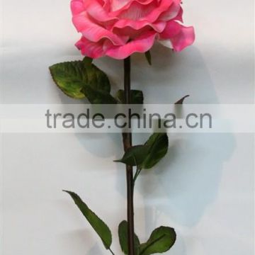 Simulation pink rose for wedding decoration