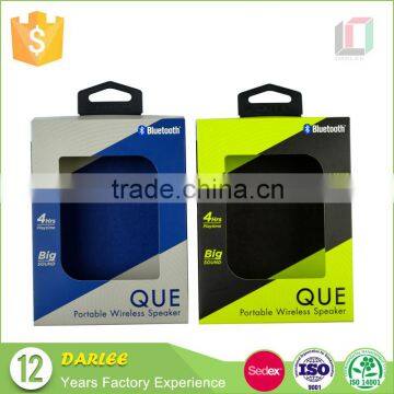 Custom Printed Pvc Blister Window Packaging Box for Portable Wireless Bluetooth Speaker photo-6