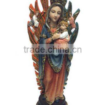 virgin Mary religious statue/ figurine/mary with the baby figurine