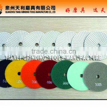 durable diamond abrasive pad for granite