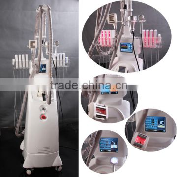 Best Selling!!! Laser Pads + RF + Vacuum Auto Roller + Weight Loss Photon + Cavitation 40K System Used Vacuum Slimming Machine Skin Tightening