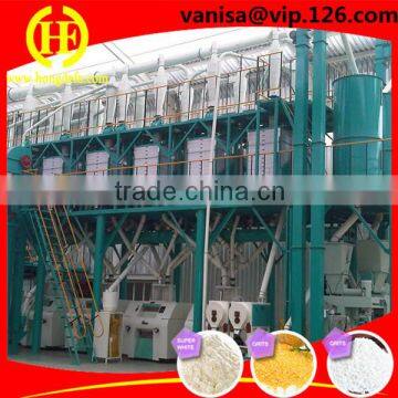 100T/24H Maize Grinding Machine/100T Corn Milling Flour Production Plant/100 Ton per Day Maize Flour Milling Plant photo-6