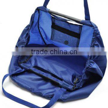 China Made Foldable Reusable Shopping Bag for Trolley Super Market Shopping Cart Bag