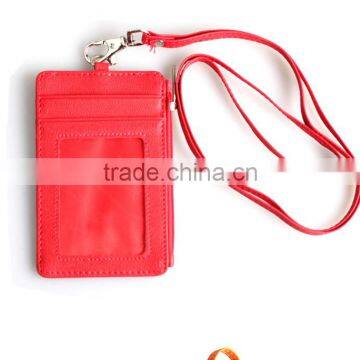 Promotional Fashion Custom pu Multifunction Lanyard Card Tag photo-4