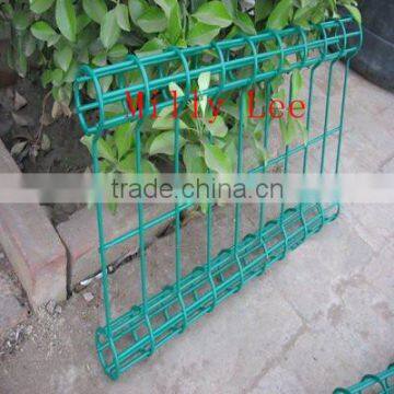 High Quality Powder Coated Double Loop Wire Mesh Metal Garden Fencing/garden Double Circle Fence photo-3