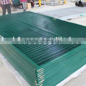 9.5'-10' height Canada type temporary fence panel for construction site