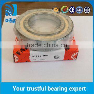 Good quality QJ211 MPA Angular Contact Ball Bearing 55x100x21mm