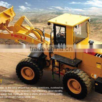 HELI ZL35E wheel loader with 2.0m3 bucket and 92kW DEUTZ engine