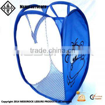 High Quality Fashion Design Wholesale Colorful Custom Cartoon Mesh Storage Basket Organizer photo-2