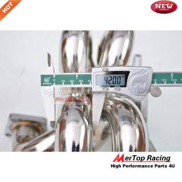 Mertop Race Stainless Steel VW Golf 1 MK1 16v 1.8L and 2L T3 Turbo Exhaust Manifold With Audi RS2 Wastegate Flange photo-2