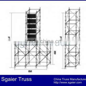 Best layer scaffolding truss, layer truss for audio truss