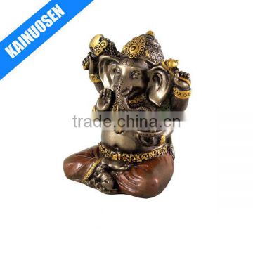 2 Mini Ganesh Hindu Elephant God of Success - Good Protection!