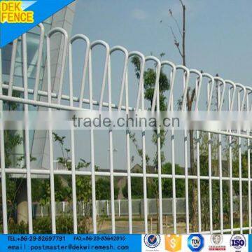 White color Hot Dipped Galvanised pagar brc fence malaysia