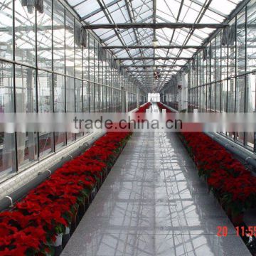 Glasshouse for vegetable or flower