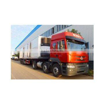 40Ton 3 Axles Refrigerator Cargo Semi-Trailer Truck For Sale photo-2