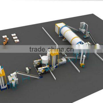 Easy operation corn cob,wheat straw,corn stalk biomass pellet prodution line