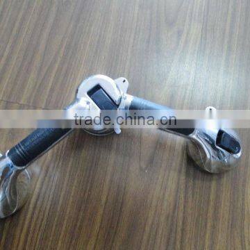 Double Handrails in Bathroom