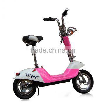 New Arrival Unique Prince Head Dolphin Electric Scooter With Seat, Mini Folding Electric Scooter For Adult/Student photo-2