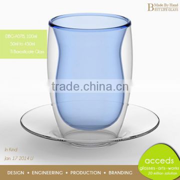 Wholesale Thermos Blue Espresso Cups