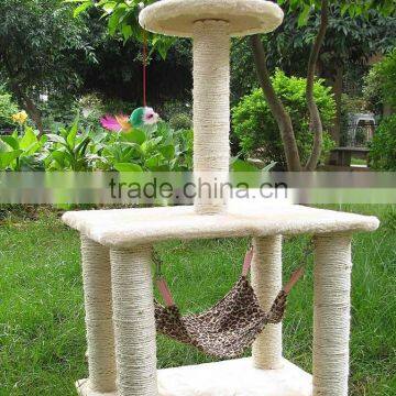 Deluxe Pet Kitten Tree Tower Climber Scratcher Furniture Cat Box Cat House photo-3
