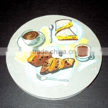 Customized Cheap Wooden Tea Cup Coaster, Tea Placement Cup Mat Coaster, Handmade Mule Mug Coaster, Custom MDF Wood Coaster photo-5