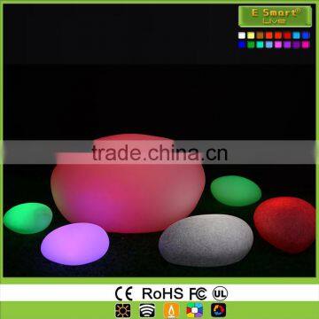 Pretty Decoration Inflatable LED Ball/Solar LED stone Light Outdoor/Pretty Large LED graden for Sale