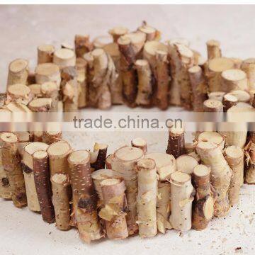 Birch Logs Wreath