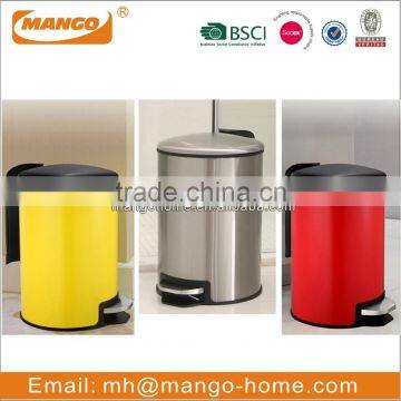 Fashion Stainless Steel Pedal Trash Bin photo-6