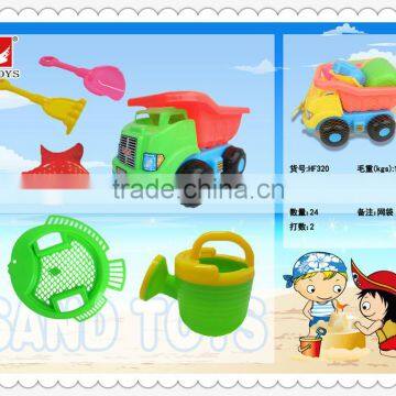 wholesale kids plastic beach toys 6pcs sand set/ good quality summer toys for sale