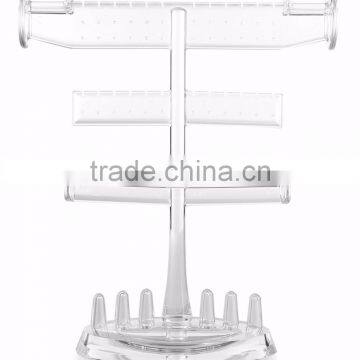Wholesale Transparent Acrylic Ring Display Stand photo-3