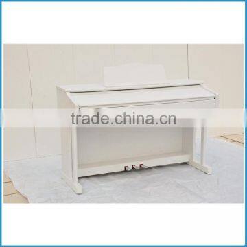 White Color 128 Notes Polyphony 88 Key Digital Piano With Hammer Action Keyboard photo-2