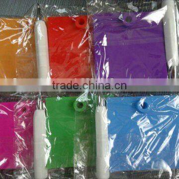 reusable silicone Memo Pad/erasable memo pad manufacturer