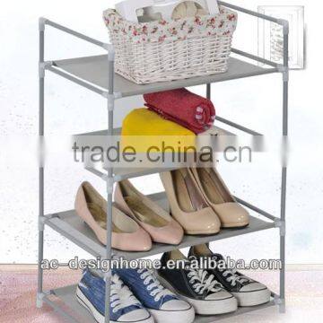 NON-WOVEN/IRON SHOE RACK X 4