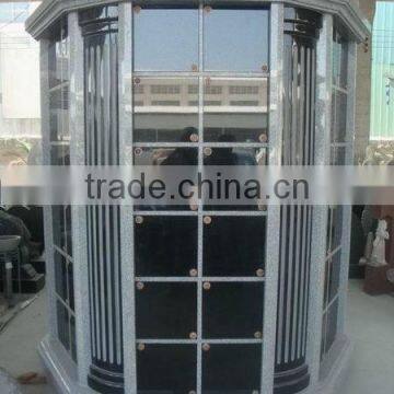 Cheap Price 72 Niche Grey Stone Columbarium