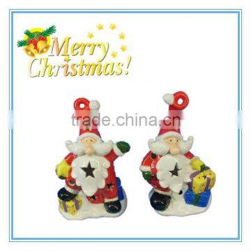 Nice christmas ceramic candle holder