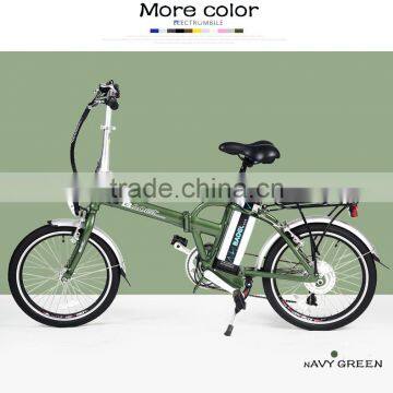 20 Inch c Folding Electric Bicycle 250W With 6 Speed Gears photo-3