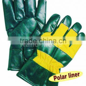 NMSAFETY nitrile impregnated working glove manufacture in china