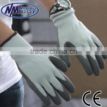 NMSAFETY latex coated personalized cheap winter gloves