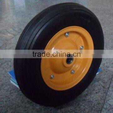 Flat Free Wheel PU Foam Wheel/solid Wheel 3.50-7 photo-6