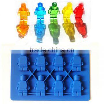 Silicone Robot Ice Moulds | Rubber Ice Maker | Silicone Candy Mould photo-2