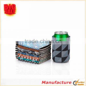 Pattern Beer Can Cooler Sleeves Collapsible Extra Neoprene Insulsted Beer Can Sleeves photo-3