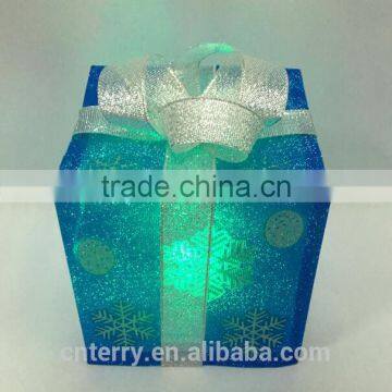2016 Hot Selling Led Flashing Gift Box Christmas/Party/Event Decoration