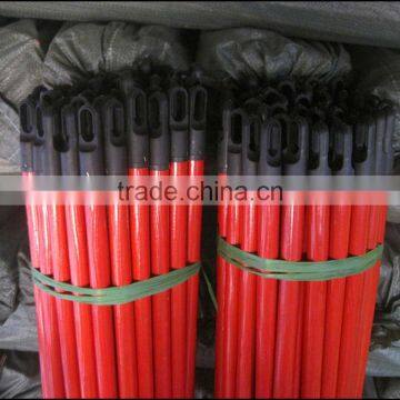 Pvc Coated Wooden Broom Stick Made in China With Low Price