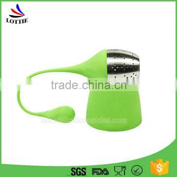 Good Quality Eco-friendly Silicone Tea Infuser Strainer photo-2
