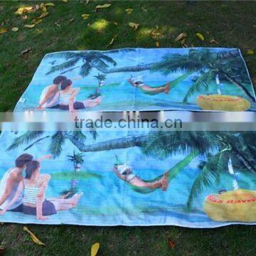 Microfibre Custom Print Printed Beach Towel