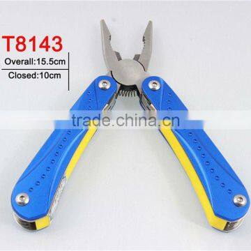 2014 Mini small folding clip multi plier tools T8143