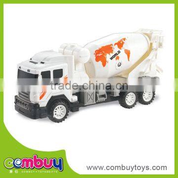 New design plastic friction cement concrete mixer truck toy